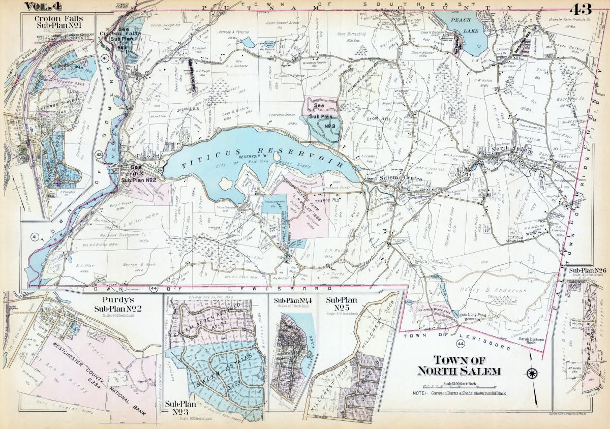 GM Hopkins Company Atlas map